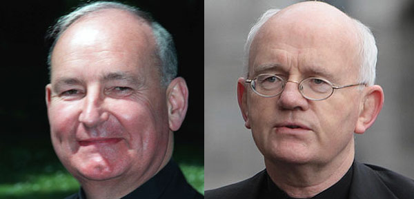 Bishops Ray Field and Eamonn Walsh